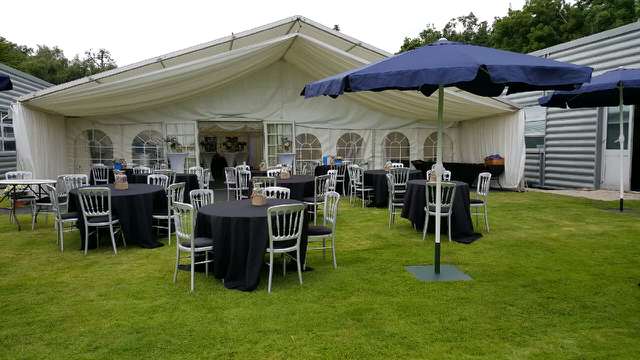 Wide Frame Marquee with Porch